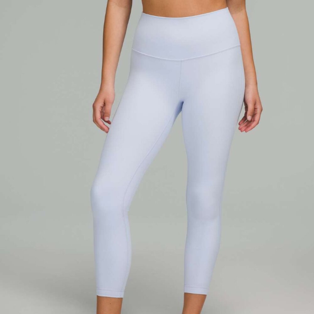 lululemon Align High-Rise Pant 25" - Pastel Blue Size 4